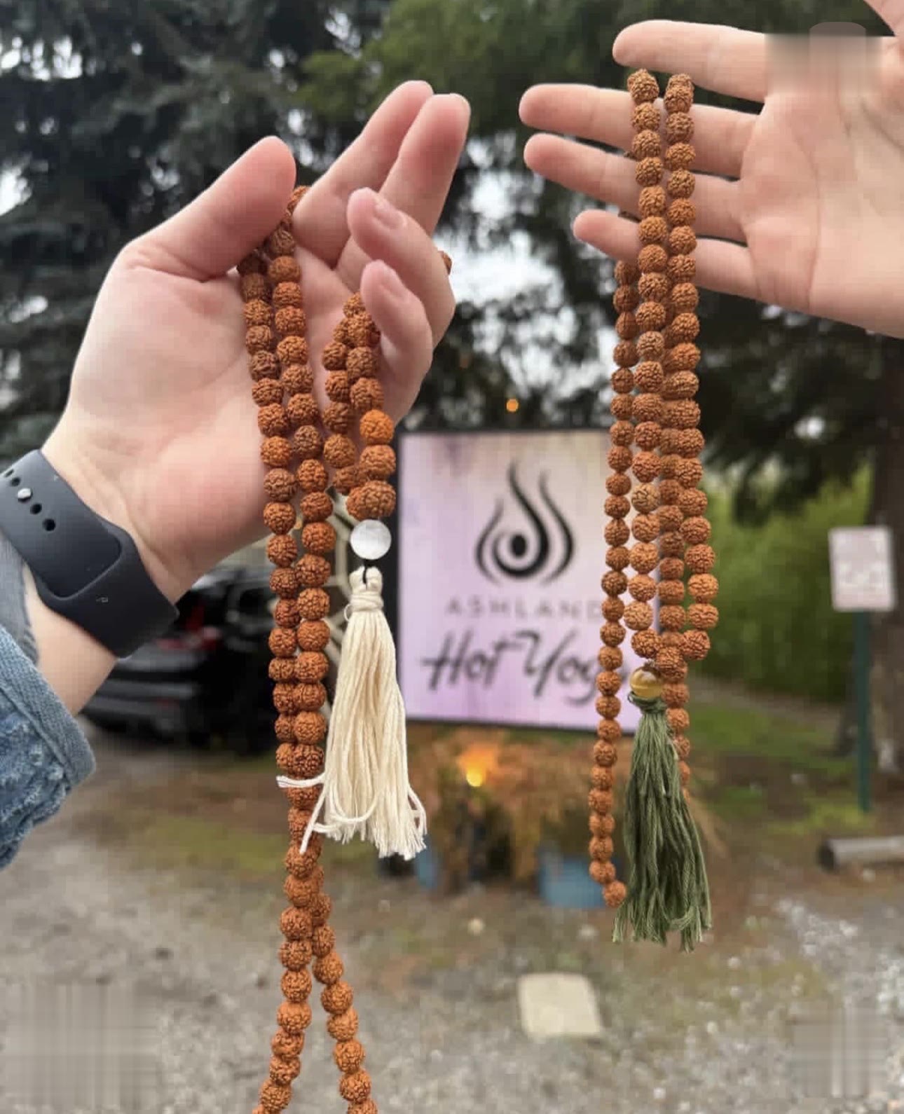 Handmade malas from a studio workshop